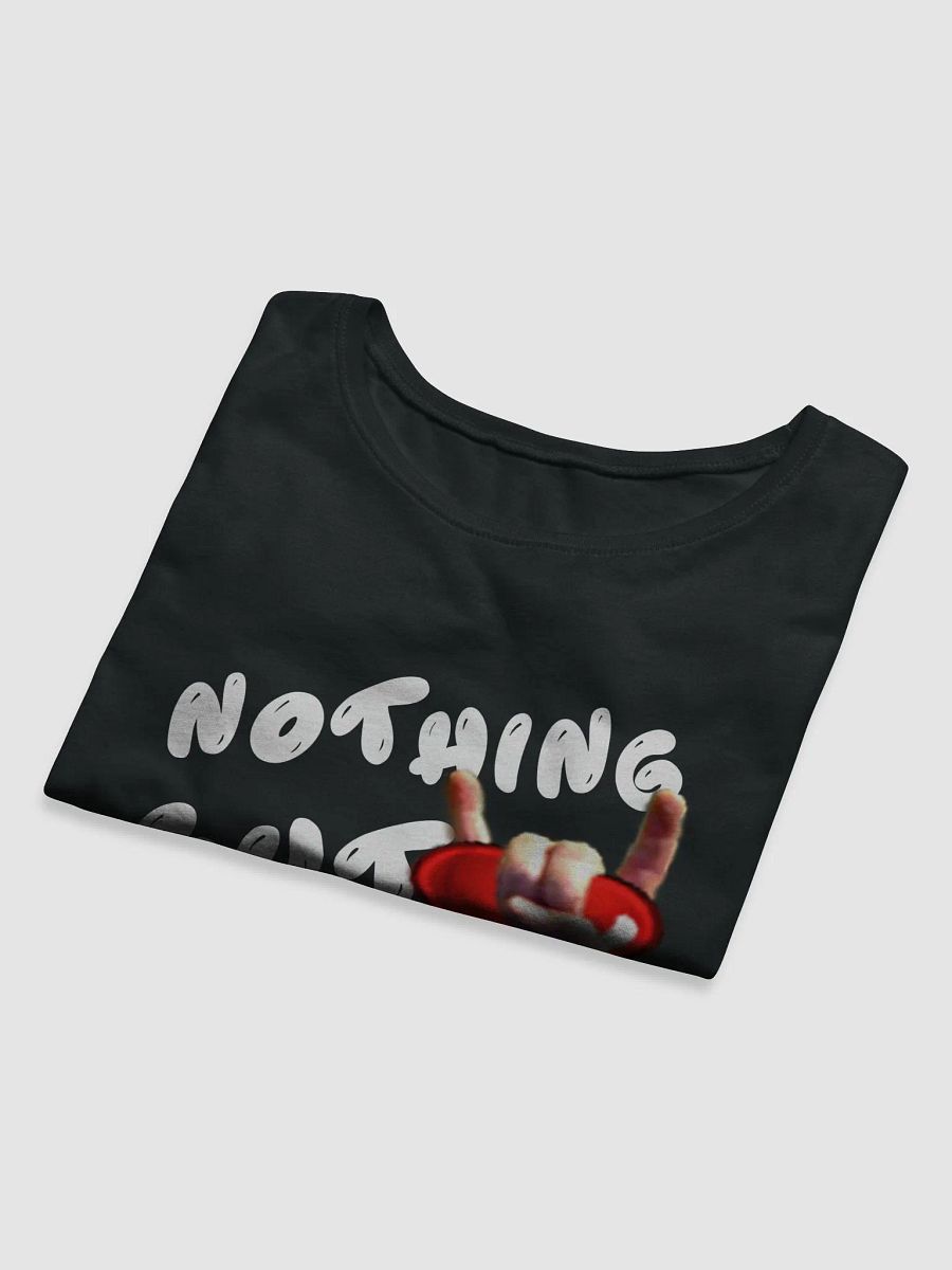 Nothing But Love - White Text - Women's Crop Tee product image (9)