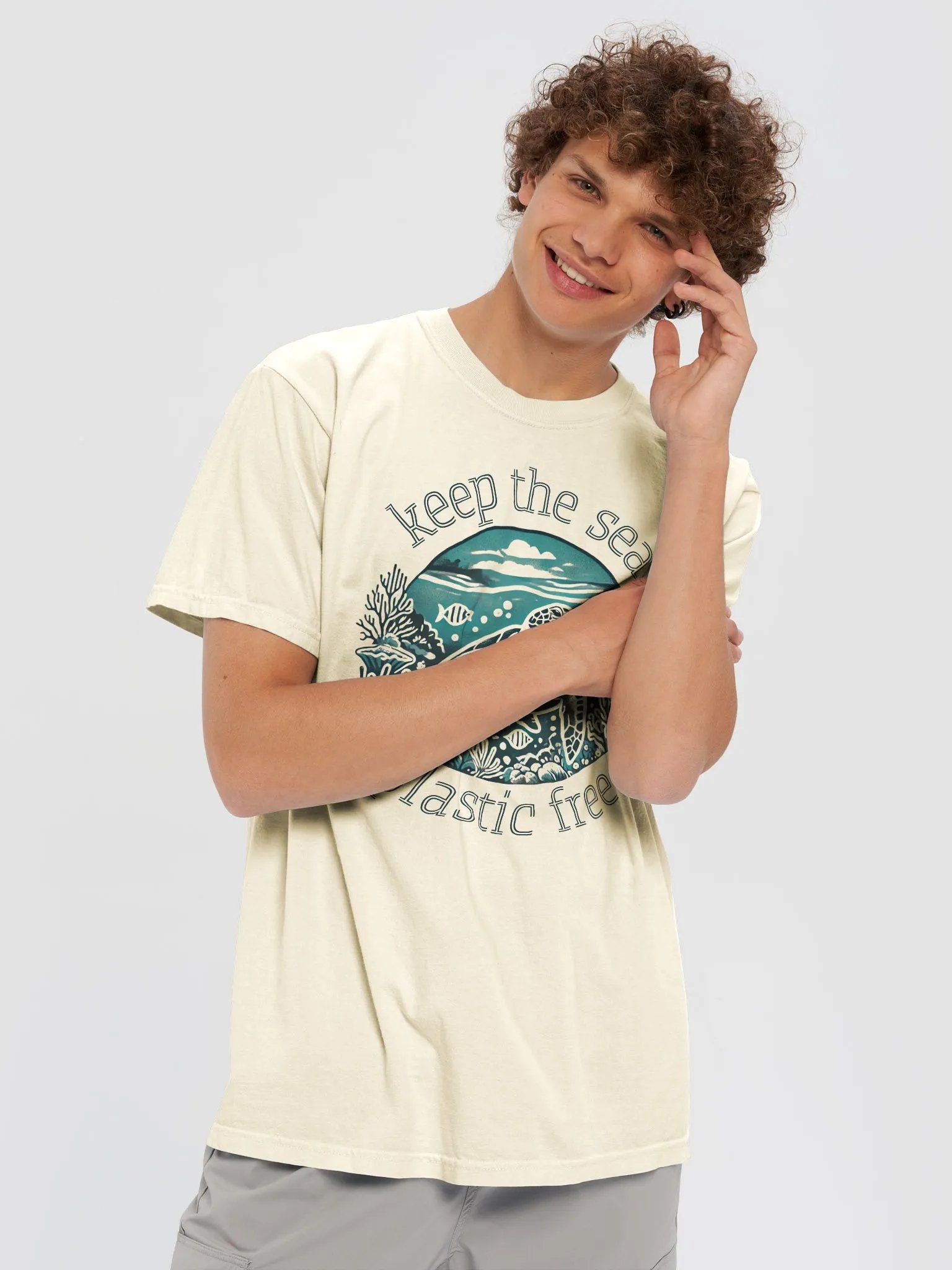 Cloud Soft Relaxed Fit Tee product image (29)