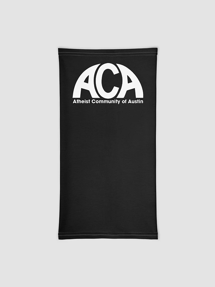 The Atheist Community of Austin Black Neck Gaiter product image (1)