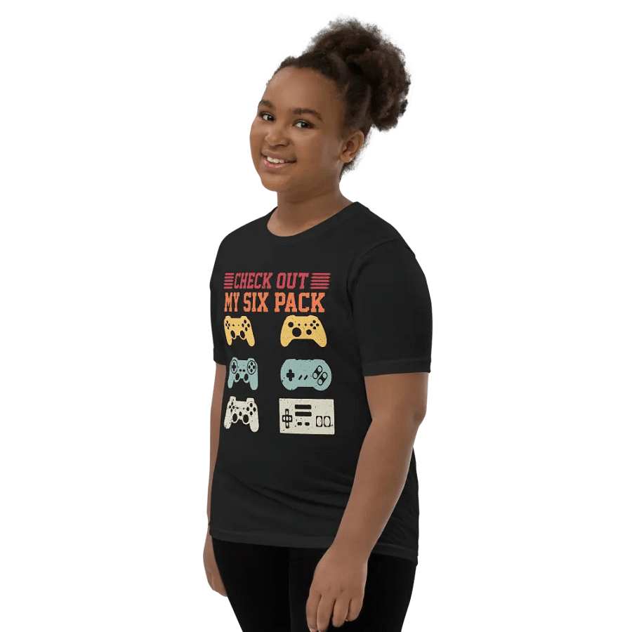 Gamer's Six Pack Youth T-Shirt product image (11)