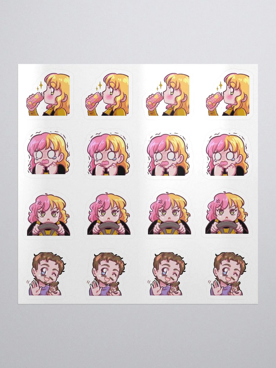 Emote Sticker Sheet - Option 4 product image (2)
