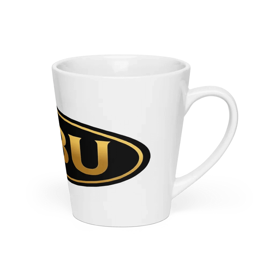 ZABU Gold Logo Latte Mug product image (2)