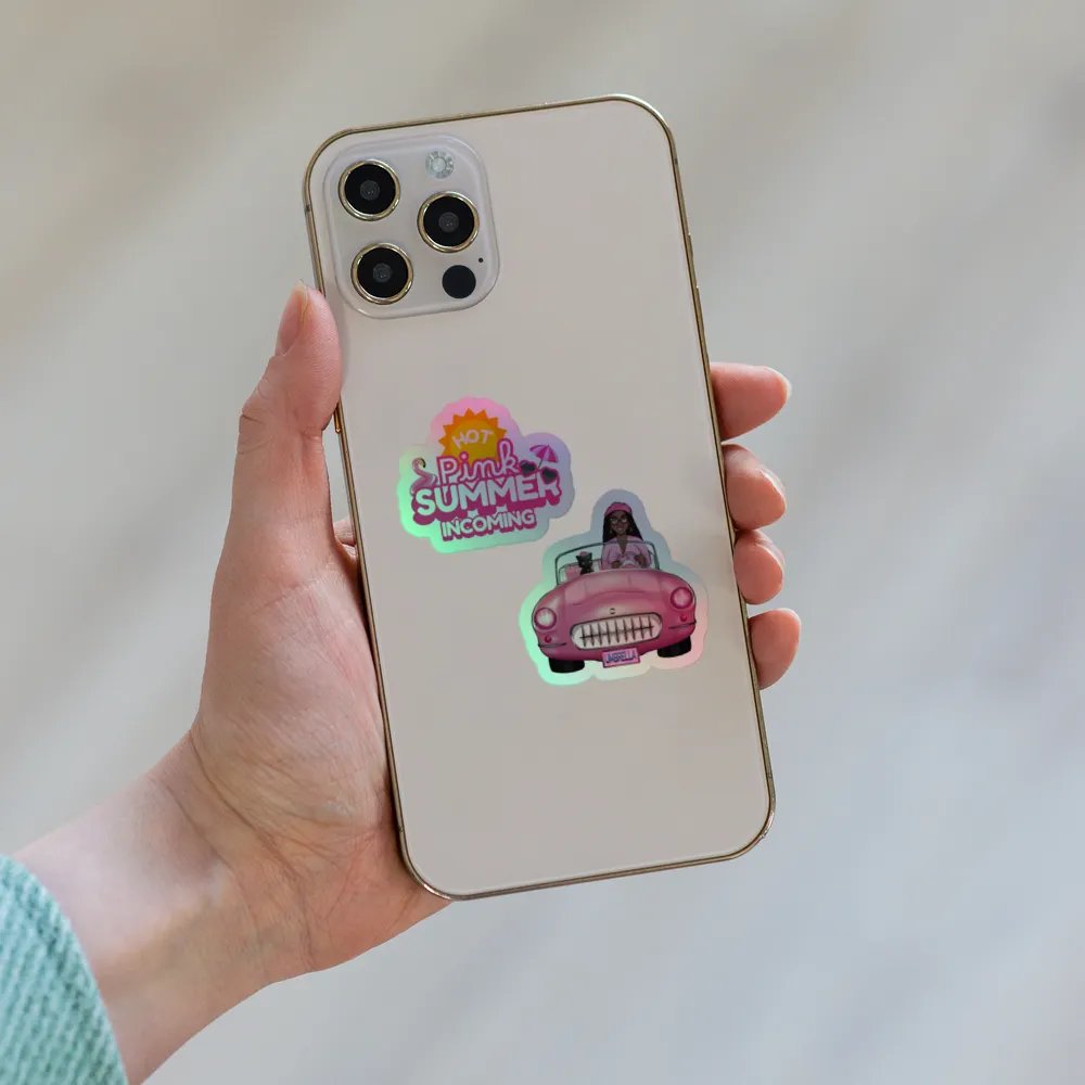 Hot Pink Summer Stickers product image (6)