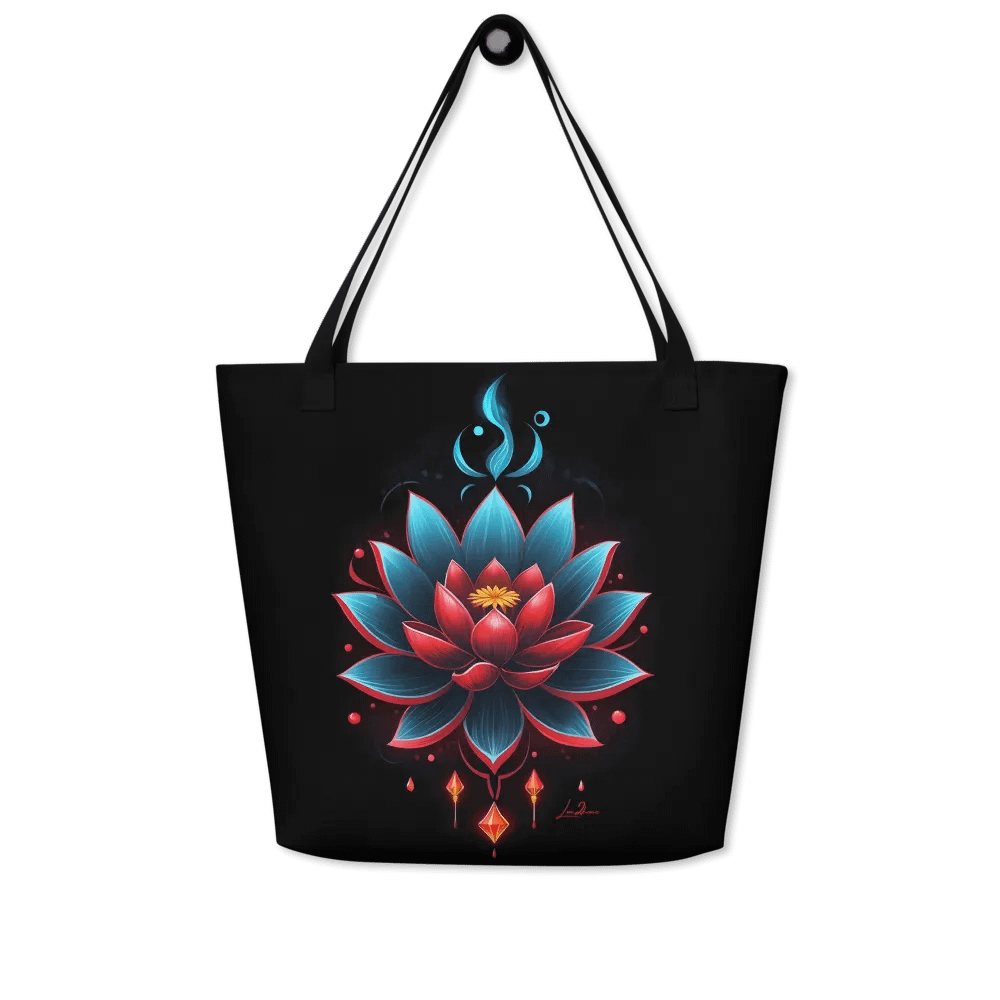 Mystical Lotus Symphony Tote product image (4)