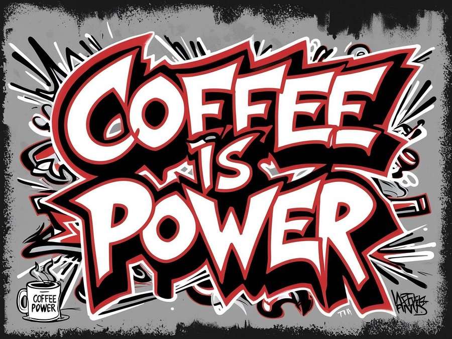 Powerful Graffiti Coffee Tumbler product image (2)
