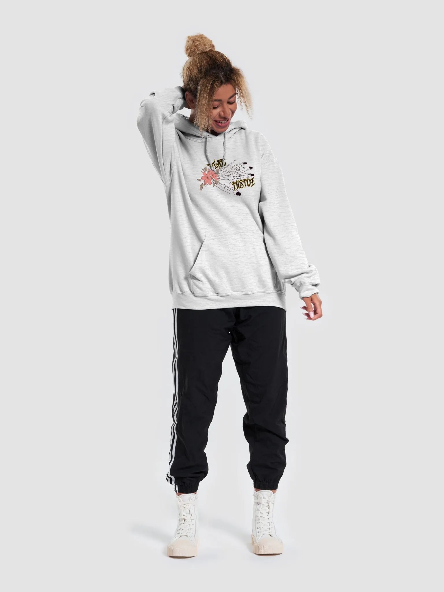 pinkyafterdark Dead Inside Hoodie product image (5)
