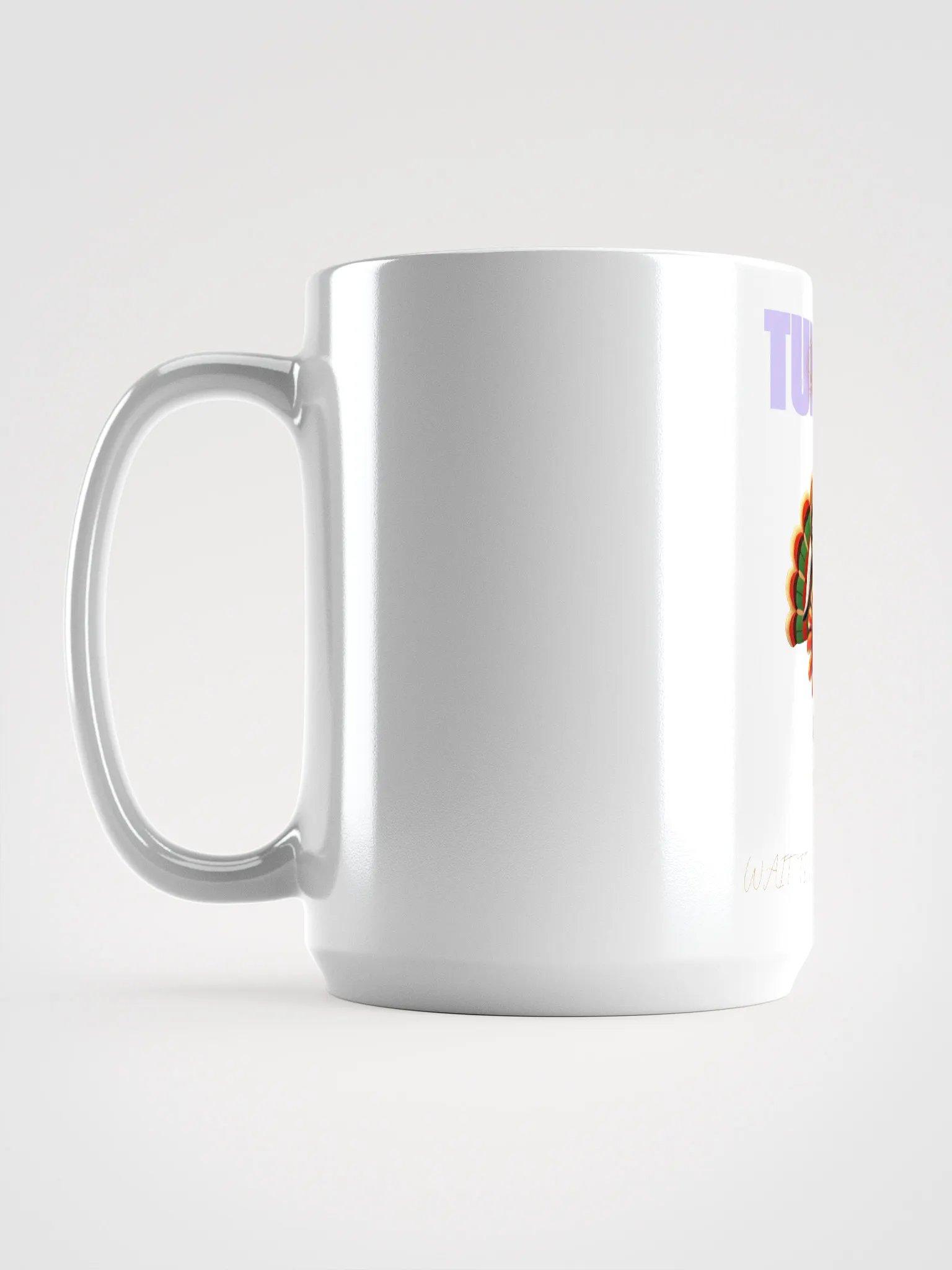 Turkey Escape Ride White Glossy Mug product image (6)