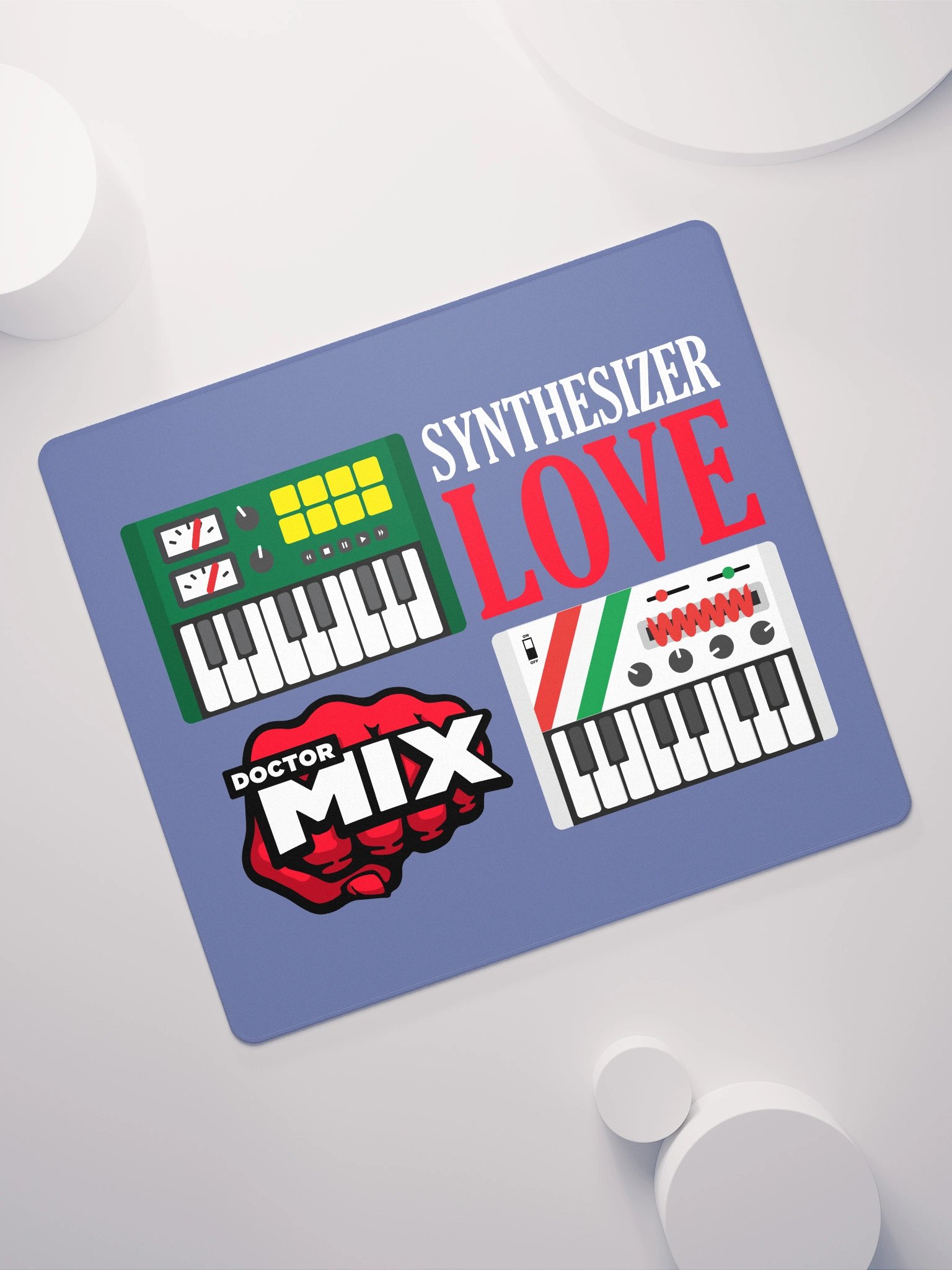 Synthesizer Love Large Studio Mouse Pad product image (7)