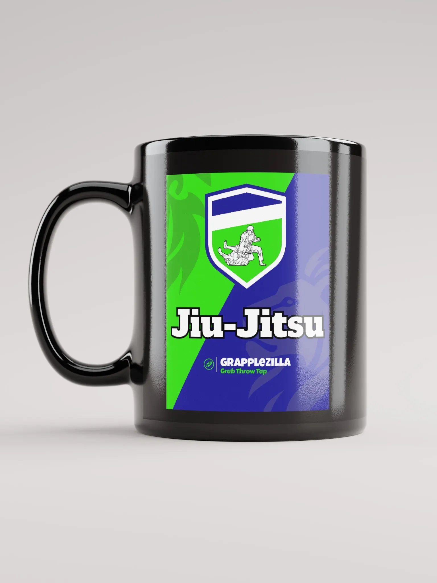 Grapplezilla Jiu-Jitsu Mug (Black) product image (1)