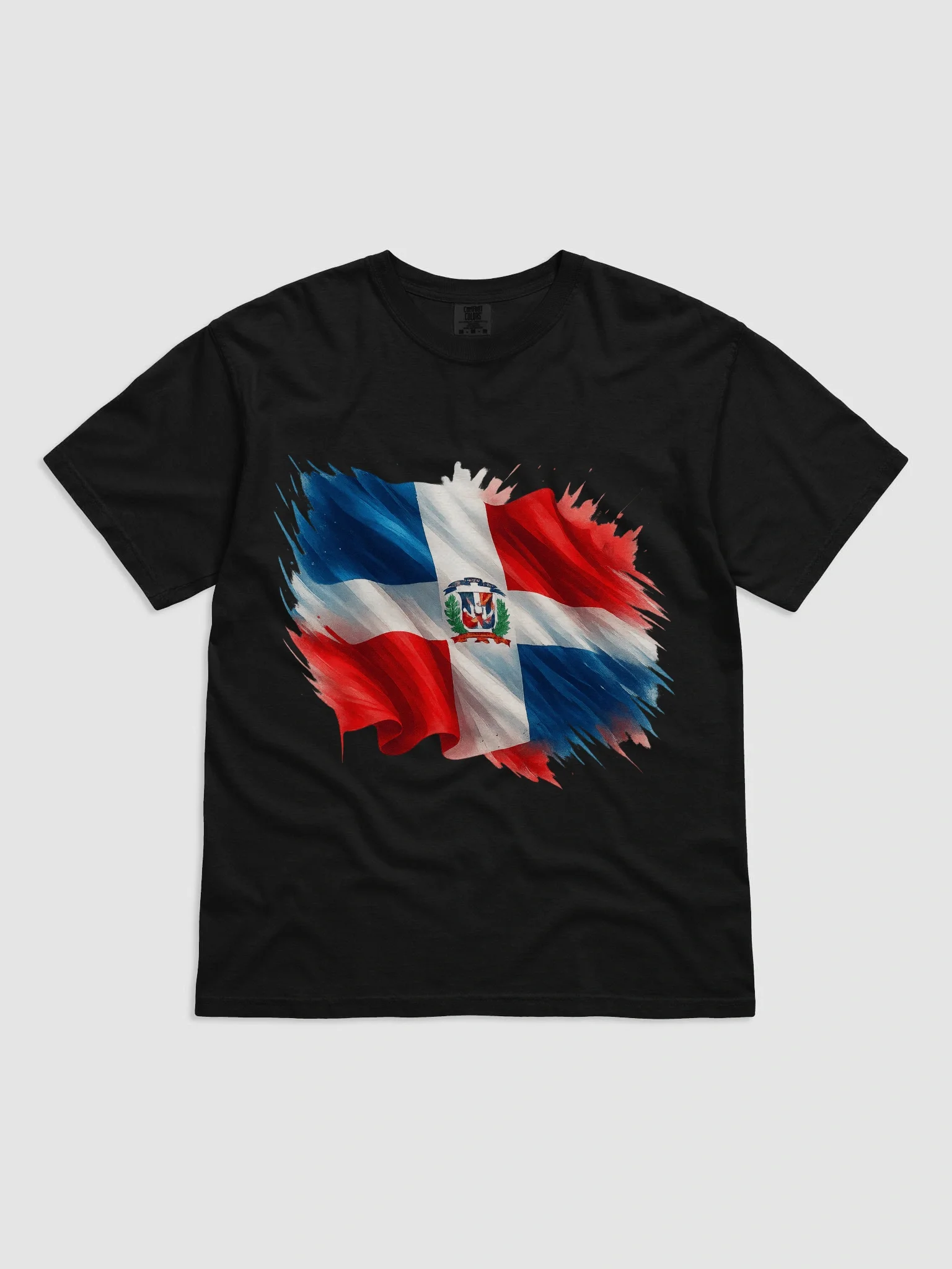 Dominican Republic Flag Artistic T-Shirt product image (4)