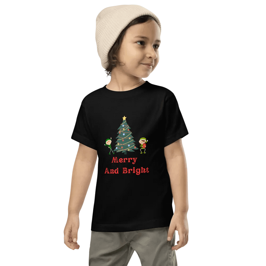 Merry And Bright Toddler T-Shirt product image (10)