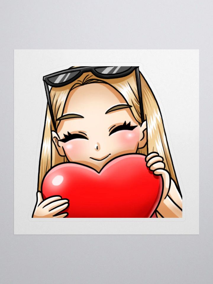 Fleur Love Emote Sticker product image (1)