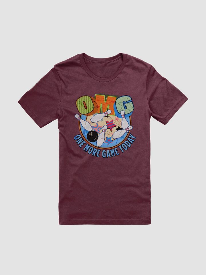 OMG One More Game Today Bowling Strike Again Graphic Tee product image (31)