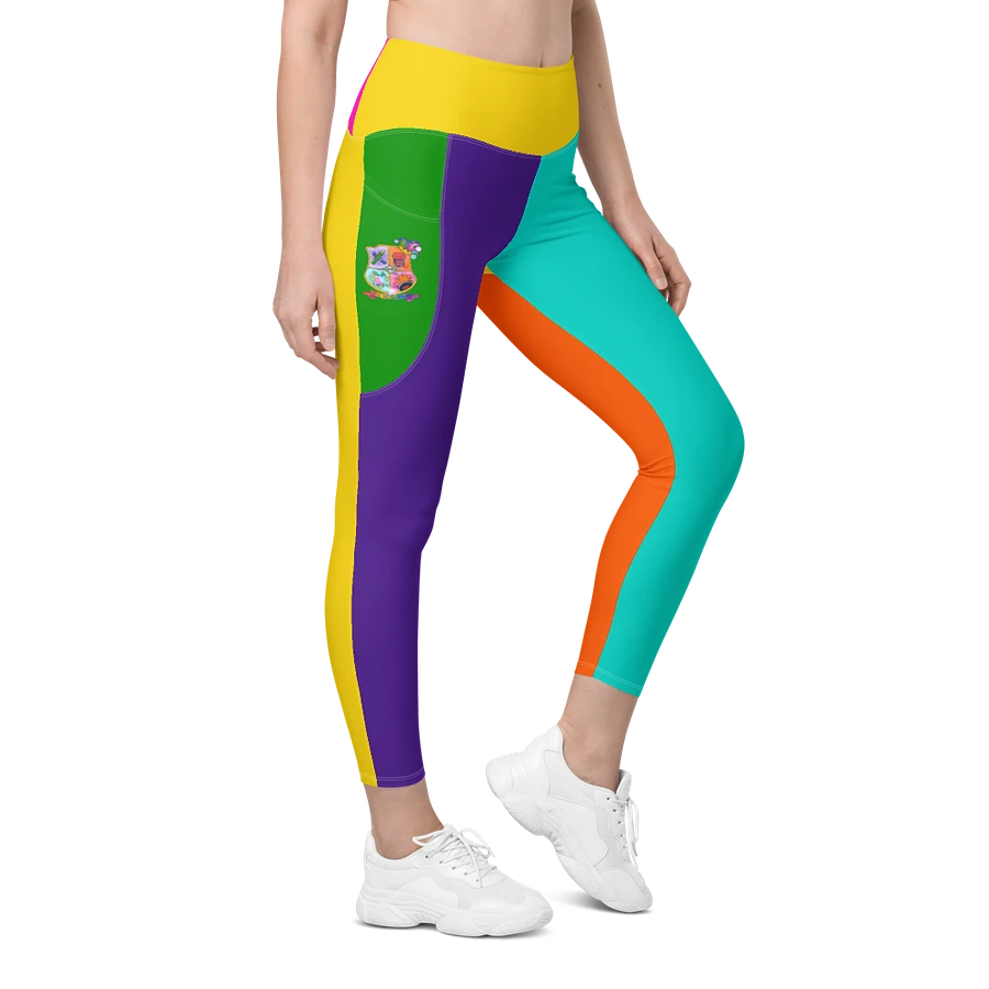 School of Chaos Colourblock Leggings product image (5)