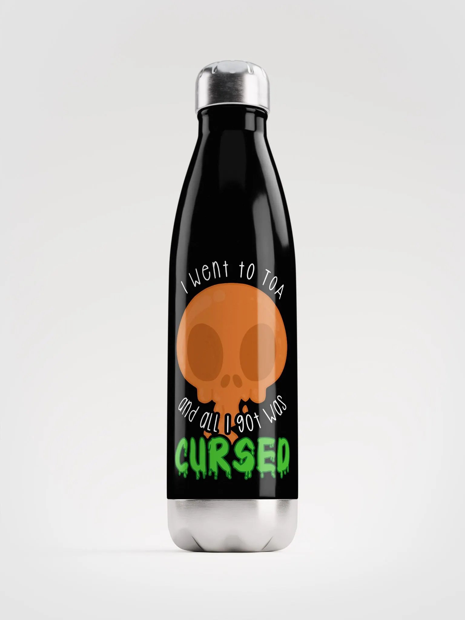 All I Got Was Cursed - Druid - Water Bottle [Stainless Steel] product image (1)