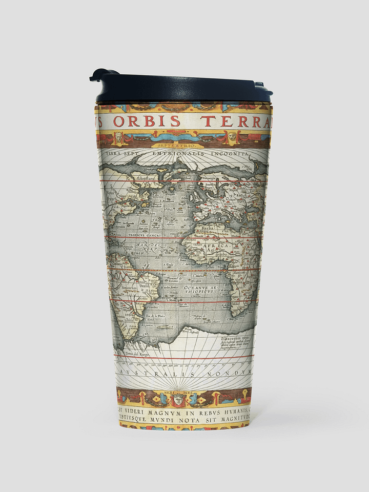 World Map. Stainless Steel Mug product image (1)