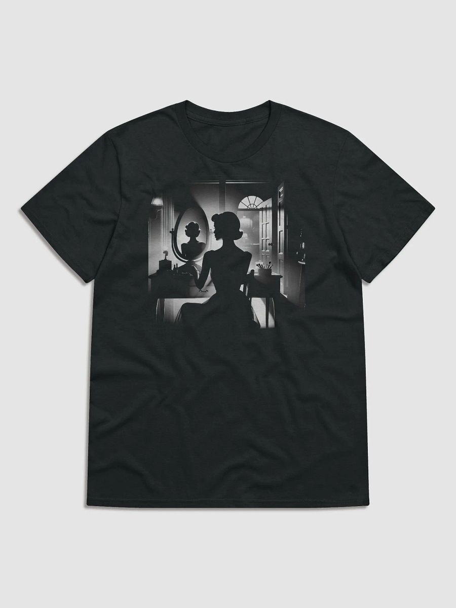 Noir Beauty in the Mirror (Front Print Womens Tee) product image (1)