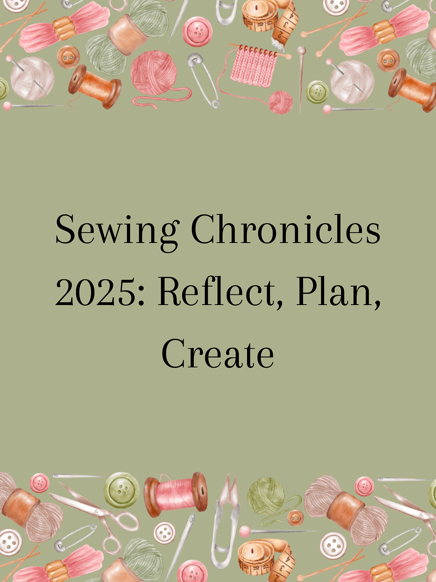 Sewing Year Planner 2025: Your Ultimate Digital Sewing Companion product image (1)
