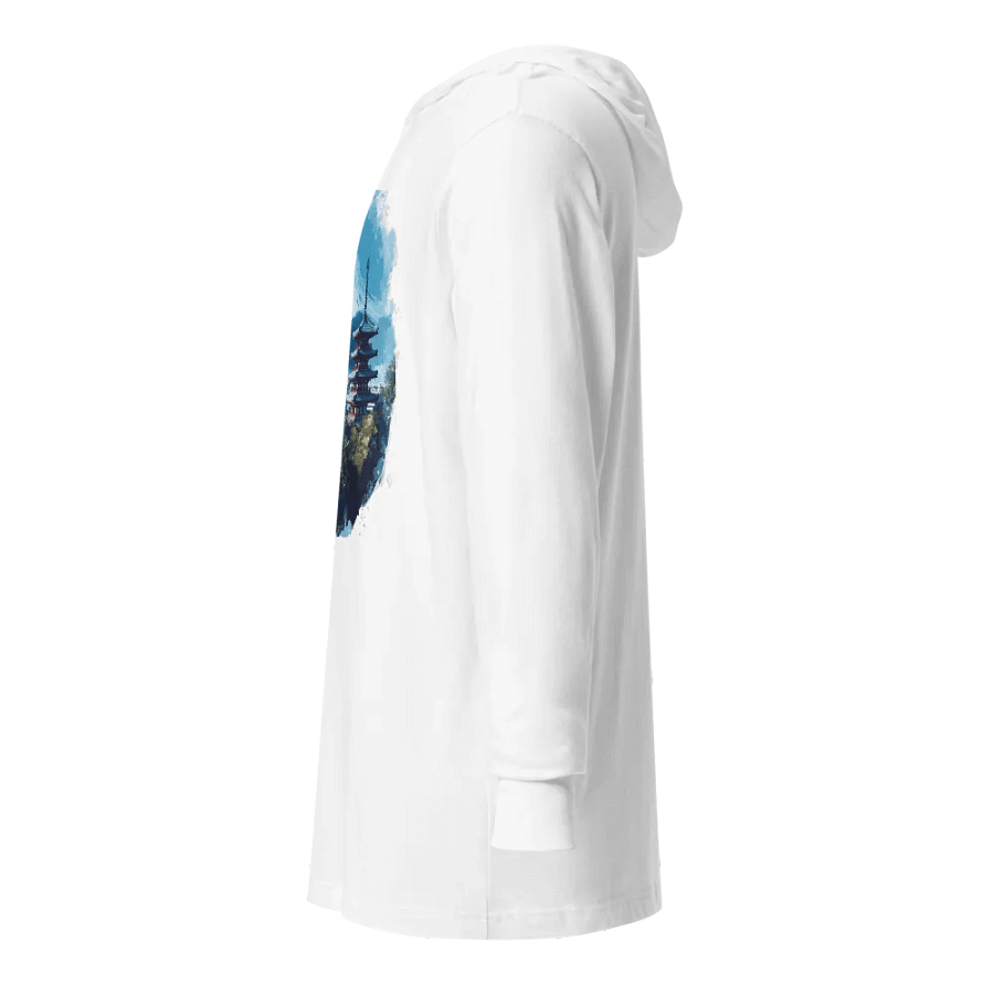 Tokyo Skyline Hooded Tee – Mount Fuji & City Vibes product image (9)