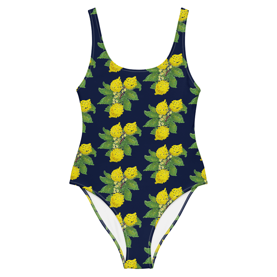 Lemon Love Blue One-Piece Swimsuit product image (3)