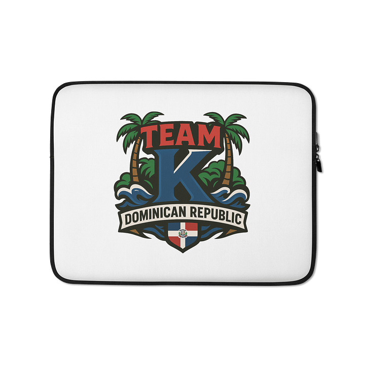 TEAM K Dominican Republic Laptop Sleeve product image (1)