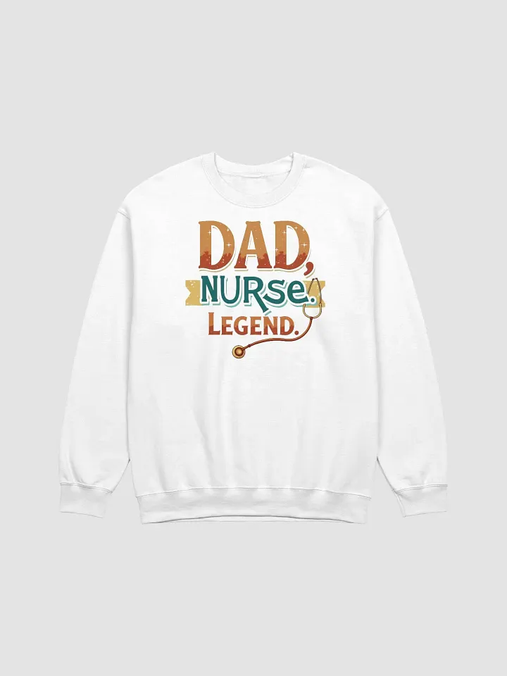 Dad Nurse Legend Crewneck Sweatshirt product image (2)