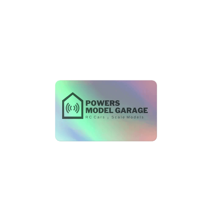 Powers Model Garage Holographic Sticker Set product image (1)