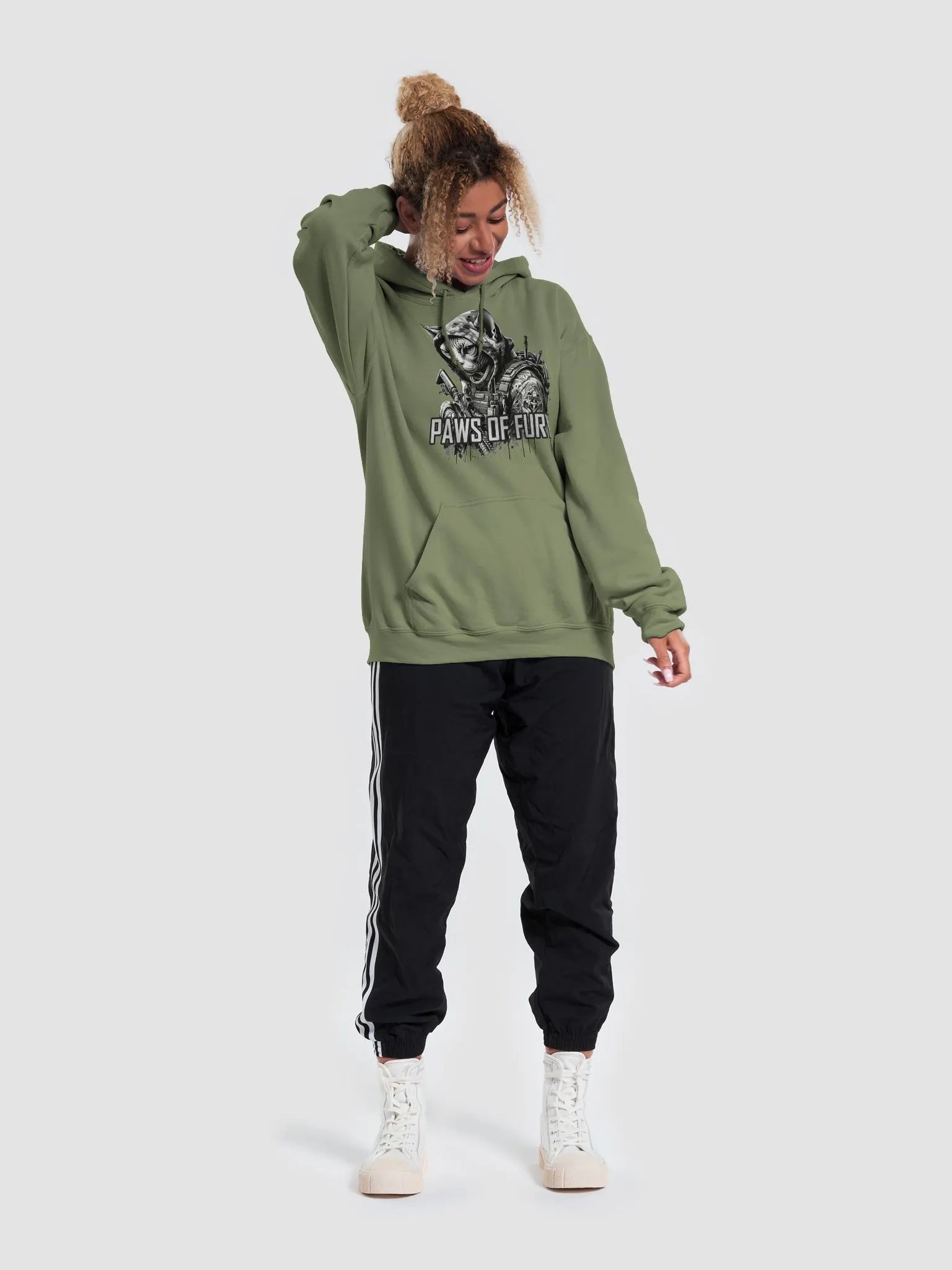 Paws of Fury Camo Hoodie product image (4)