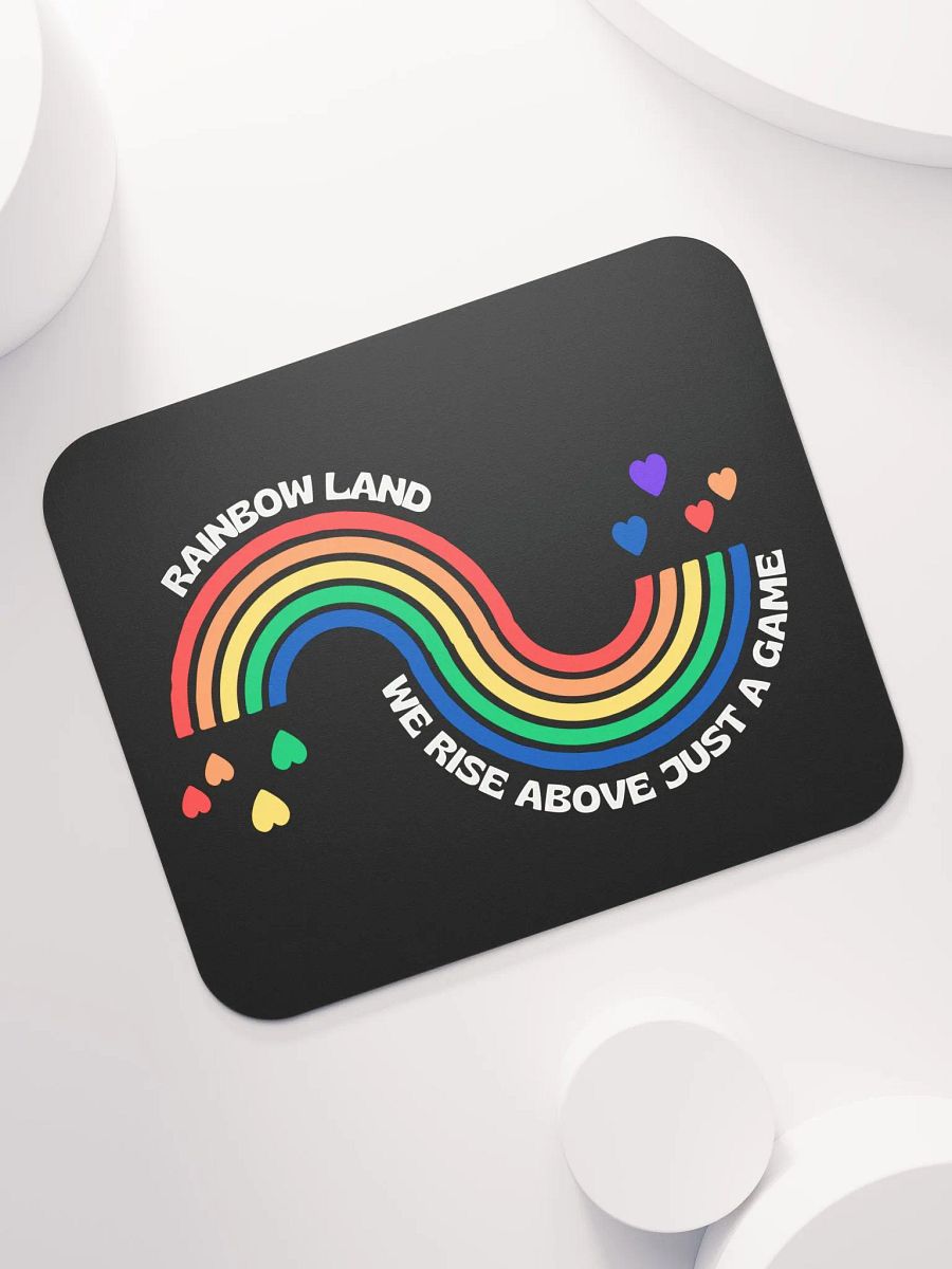 Rainbow Land Mousepad Black product image (7)
