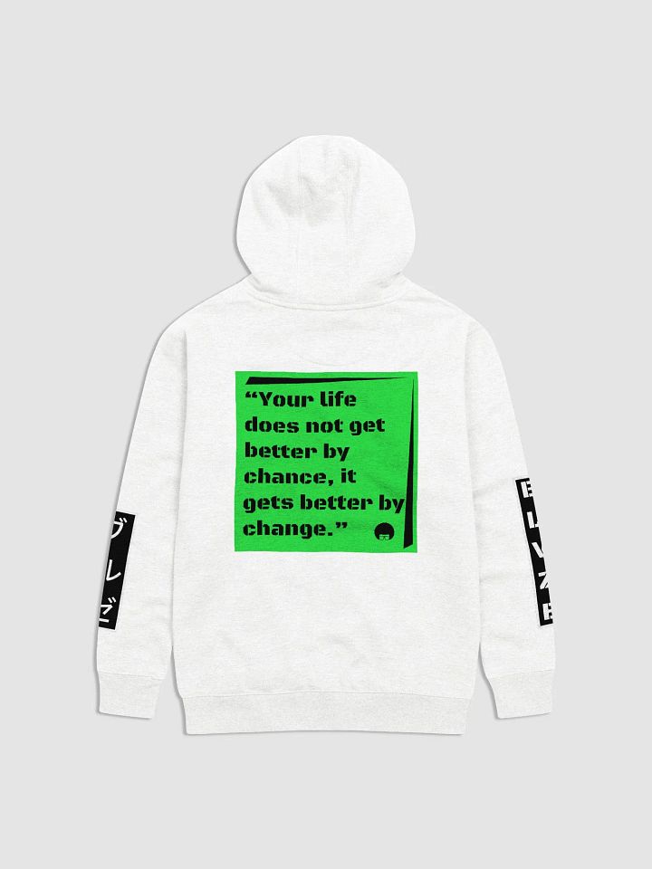 WHITE Cotton Heritage Premium Hoodie product image (1)
