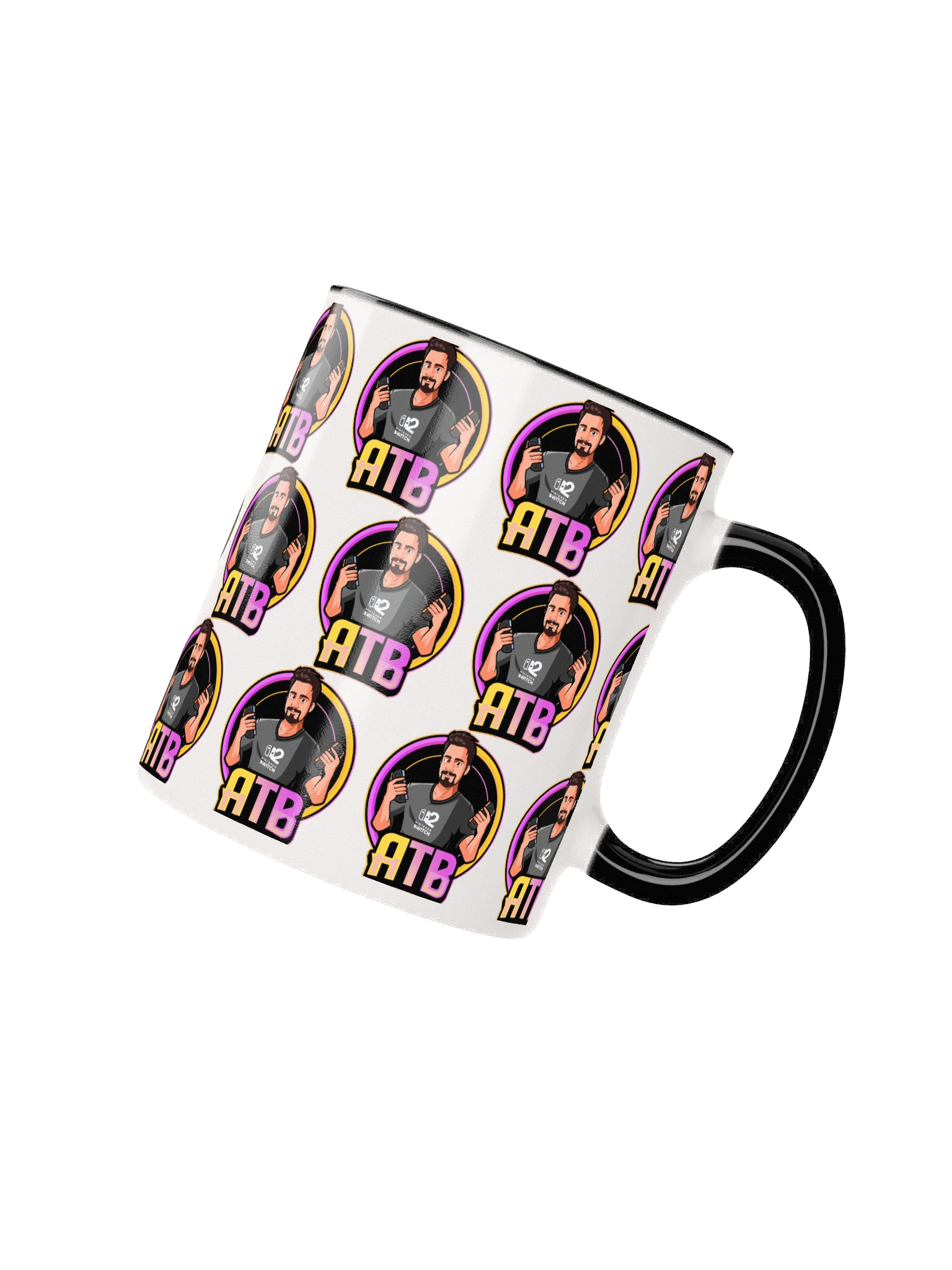 Vibrant Bearded Character Ceramic Mug product image (15)