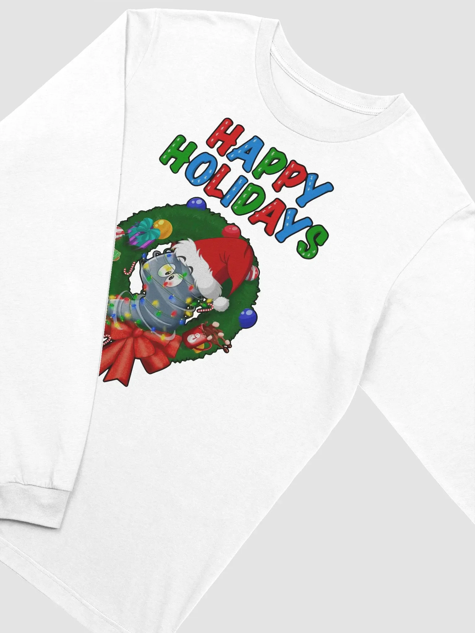 Happy Holidays Supersoft Long Sleeve T-Shirt product image (14)