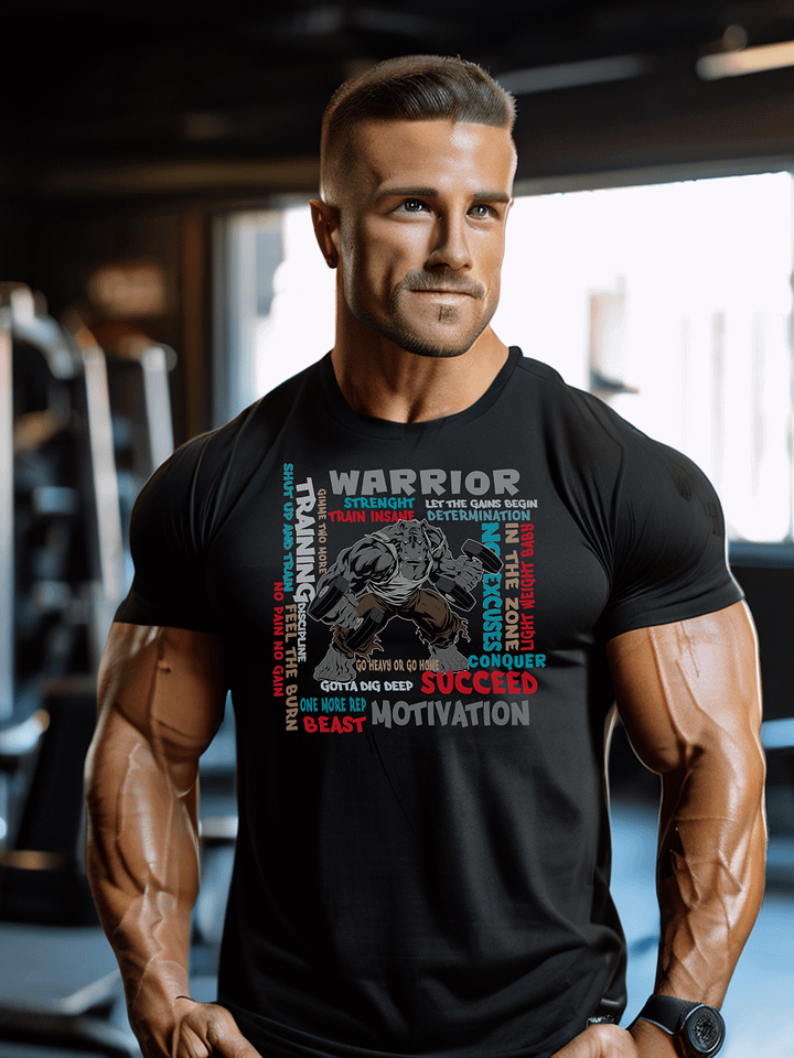 Gym Workout Motivational Inspirational Phrases T-shirt product image (1)