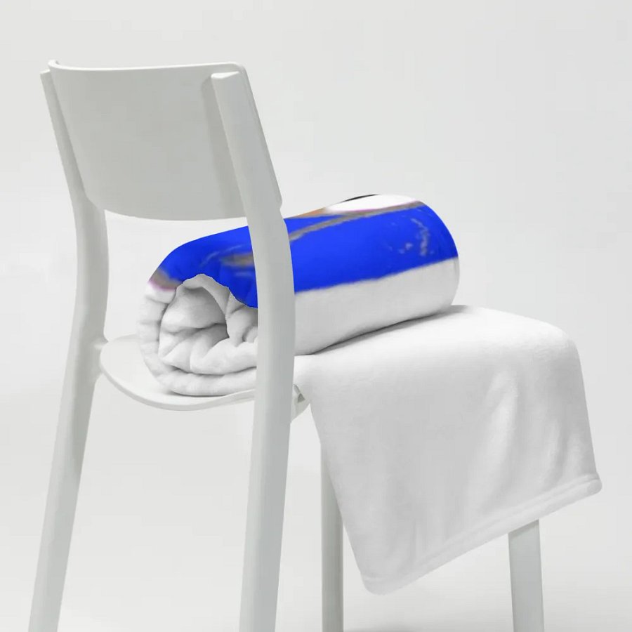 NavyDoc5184 Super Saiyan Throw Blanket product image (20)