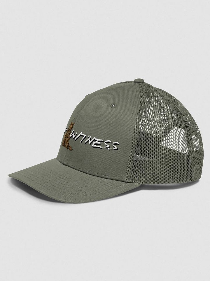 BEAR WITNESS Trucker Hat w/Bear Embroidery product image (2)