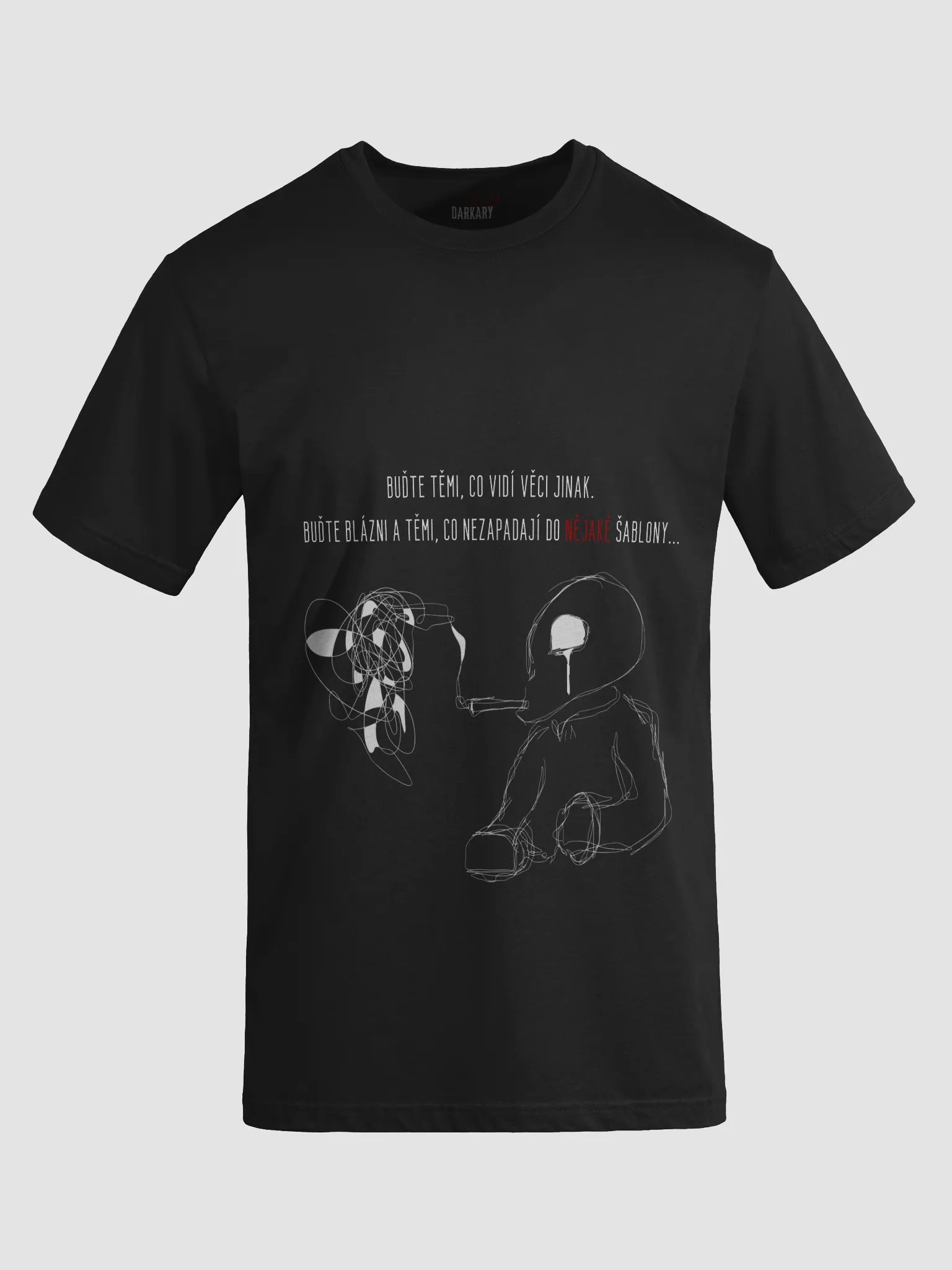 Blázni Black T-shirt product image (2)