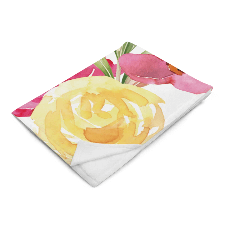 Blossom Burst Throw Blanket product image (14)