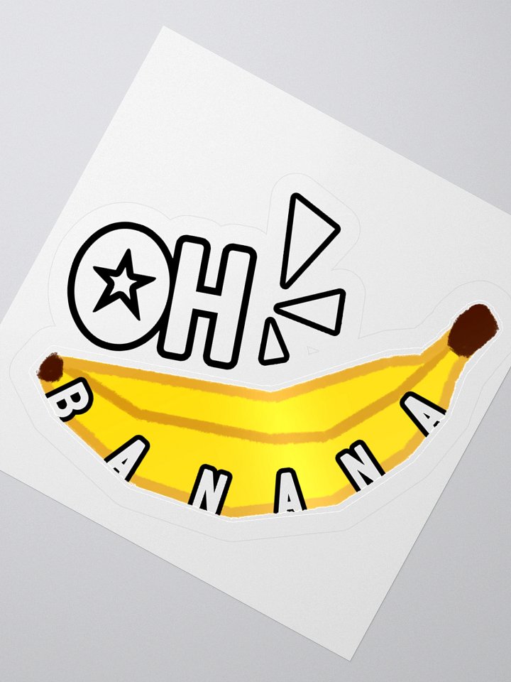Oh Banana - Kiss Cut Sticker product image (6)