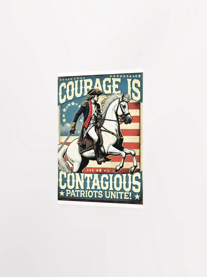 Courageous Patriots Matte Poster product image (5)