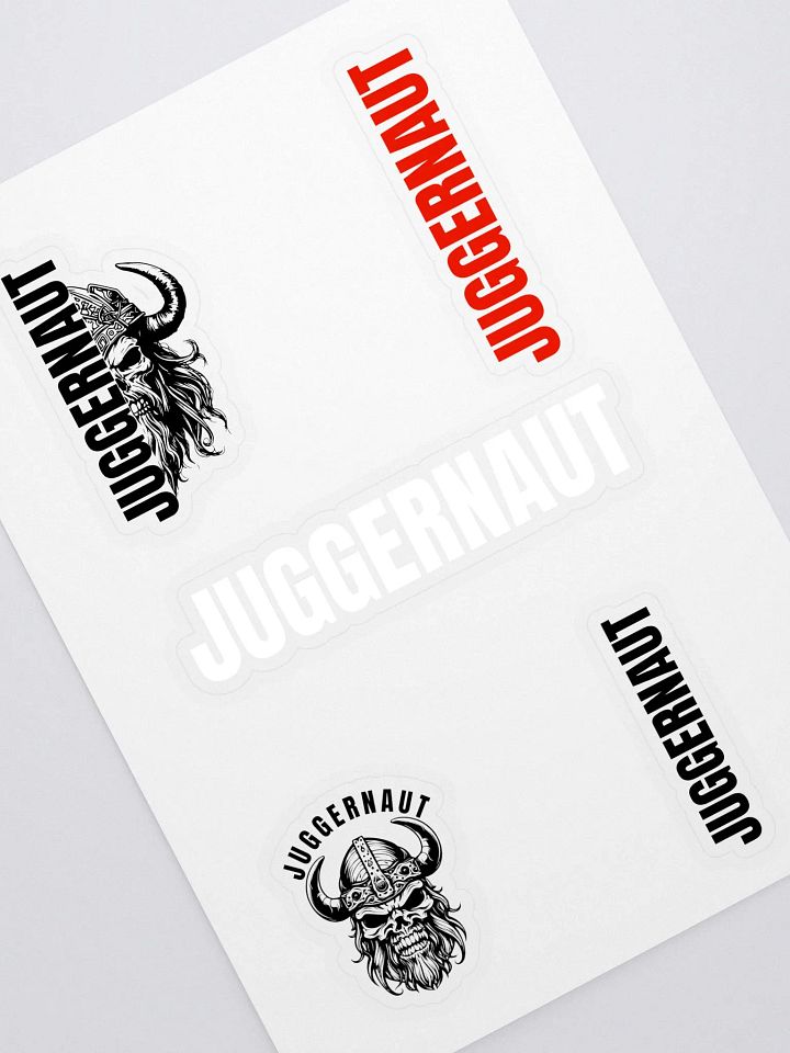 Juggernaut Sticker Pack product image (1)