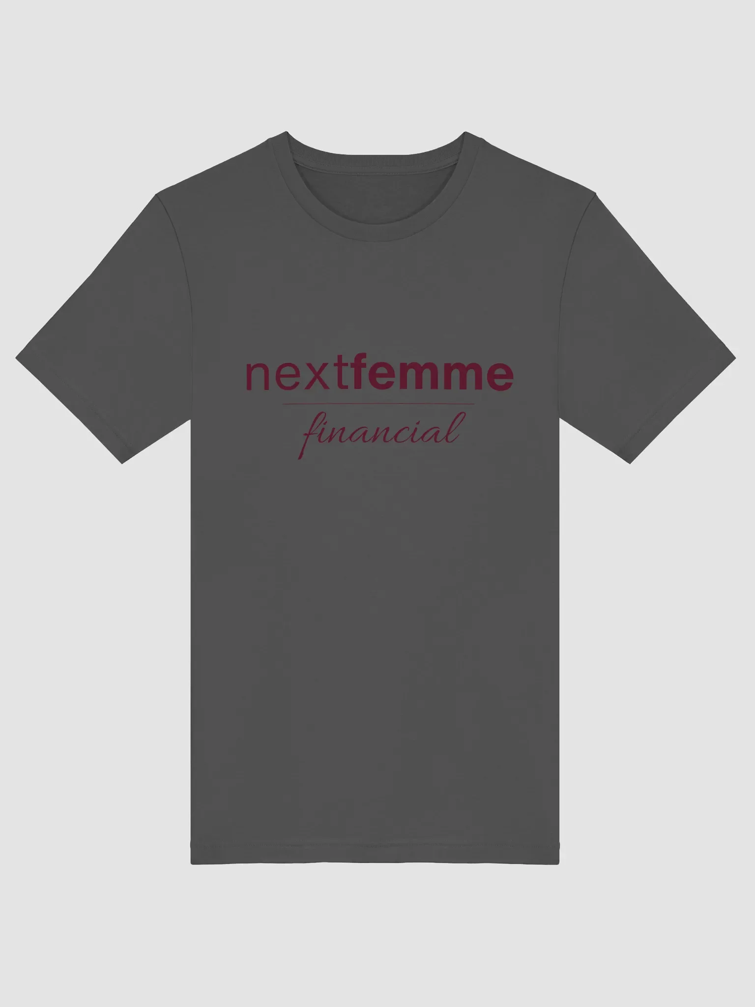 Classic Unisex T-Shirt with Maroon Logotype product image (6)