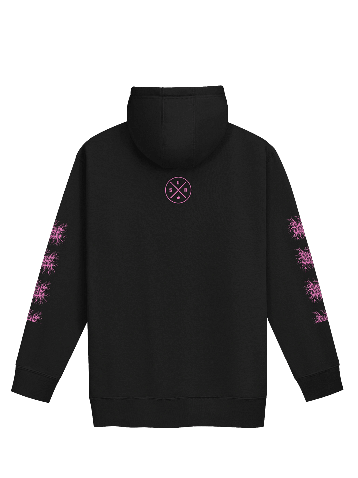 Sunfyre Pink Metal Logo Hoodie product image (2)