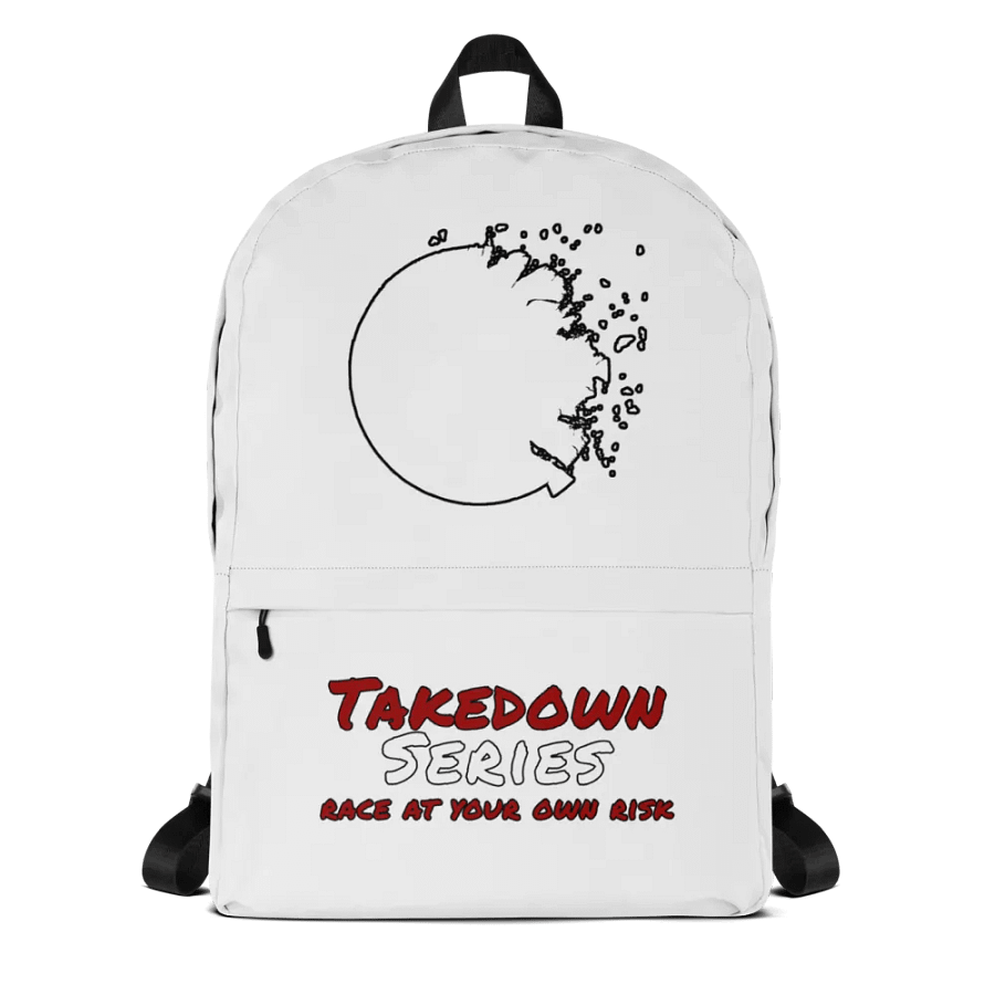 TDS Backpack White ball product image (1)