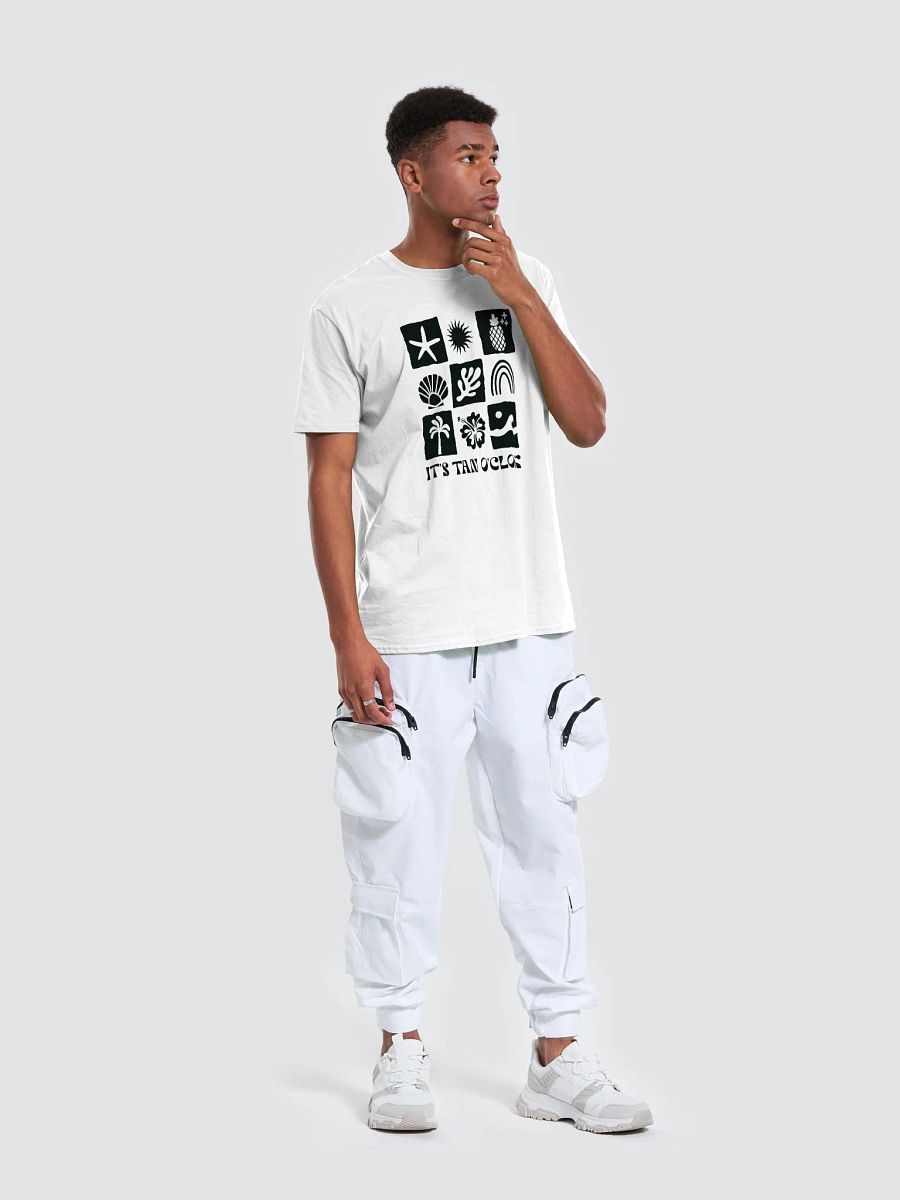 Tan O'Clock Summer Icons T-Shirt product image (3)