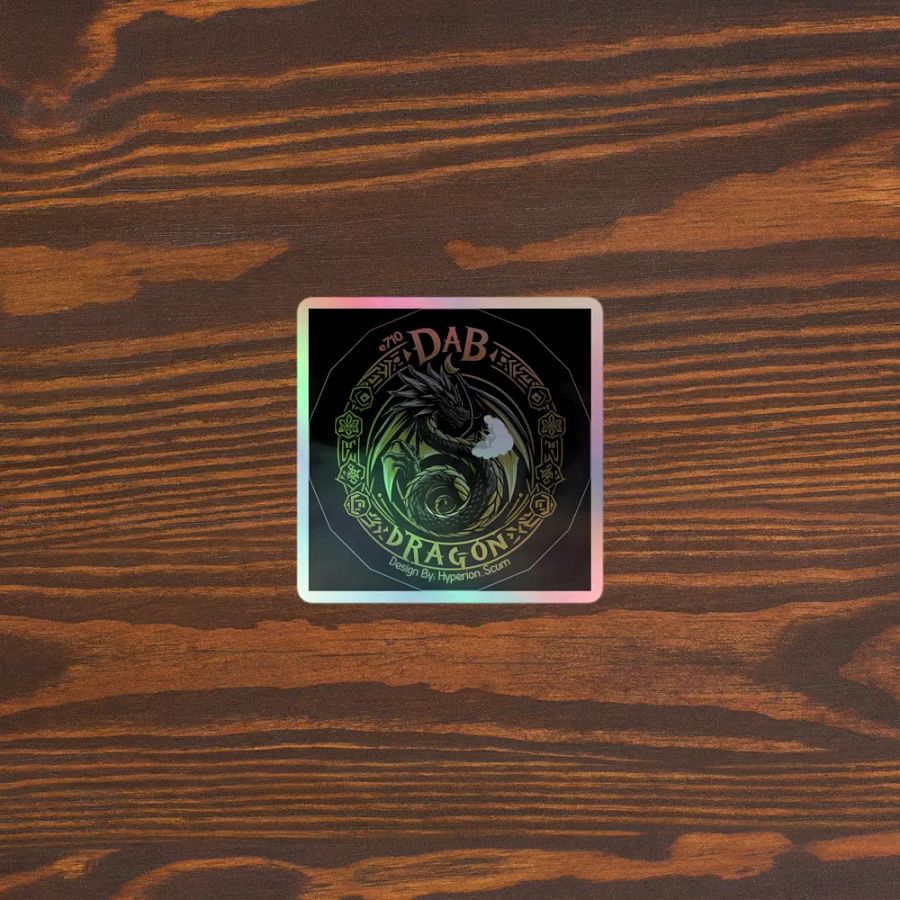 dab dragon sticker #1 product image (5)