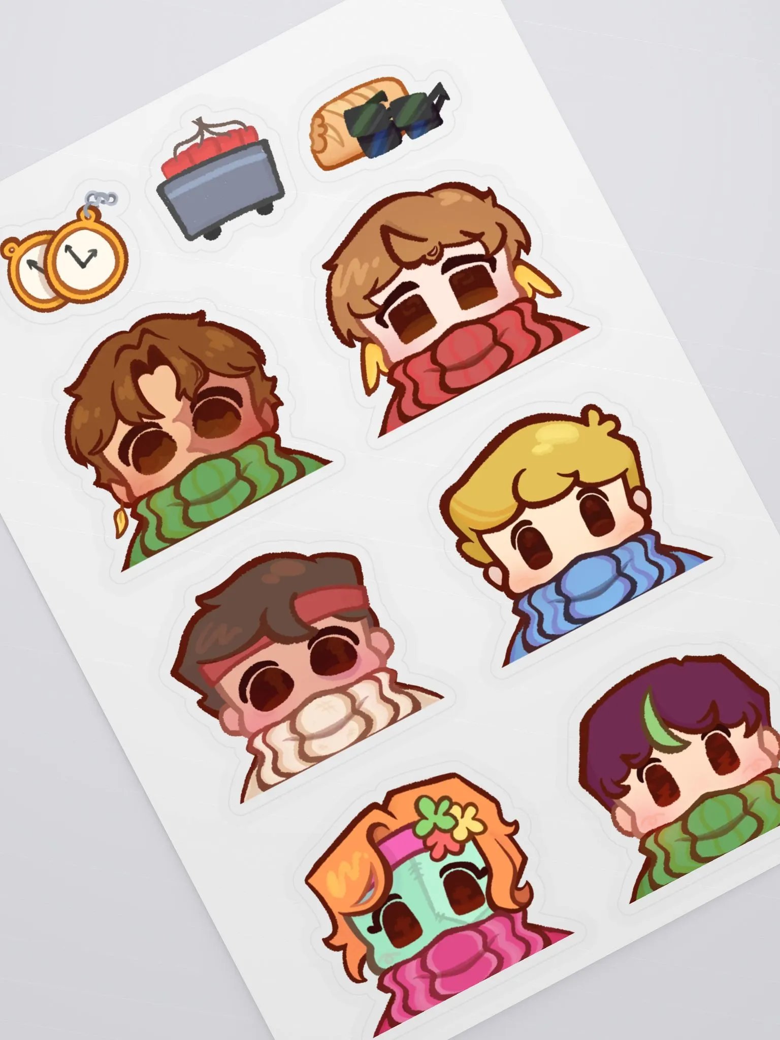 Clockers & Bad Boys - Sticker set product image (2)