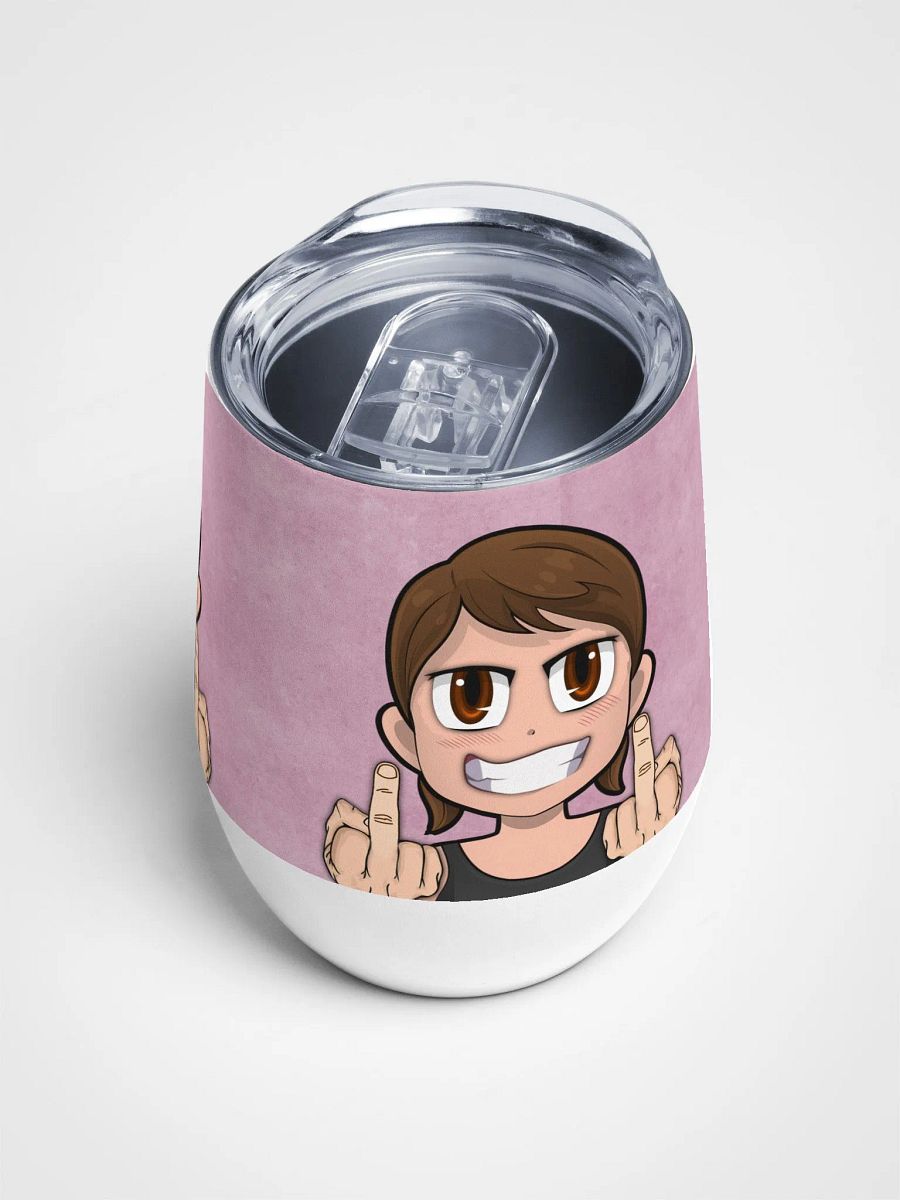 Mrs Heavy Because Wine Tumbler product image (4)