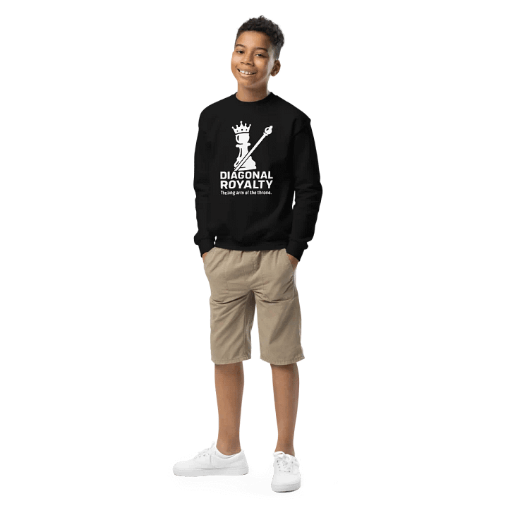 Diagonal Royalty - Youth Sweatshirt product image (1)