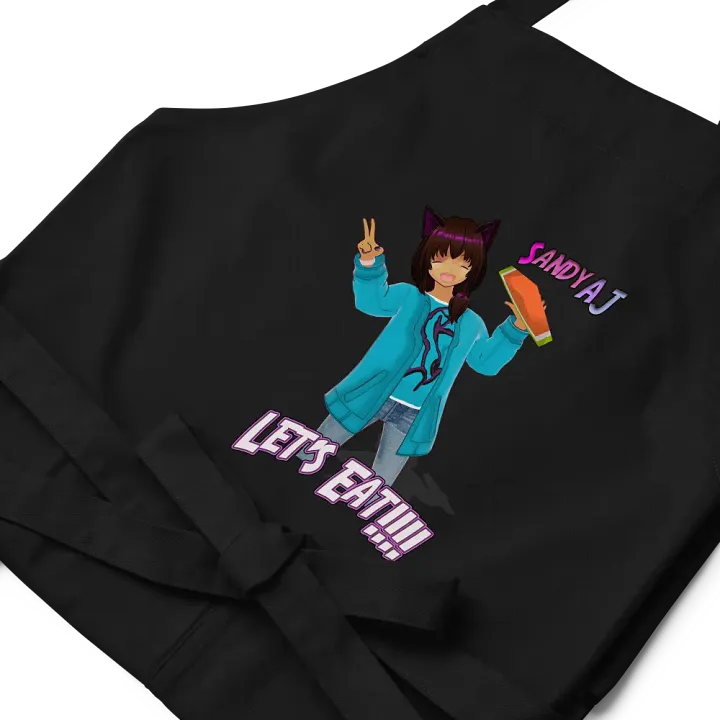Let's Eat Organic Cotton Apron product image (1)