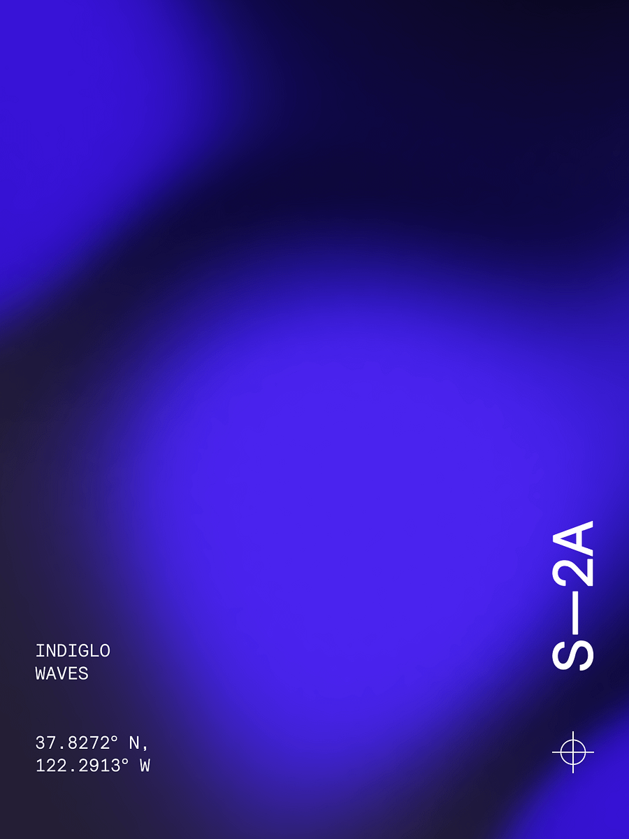 Digital Artwork | Indiglo Waves product image (1)